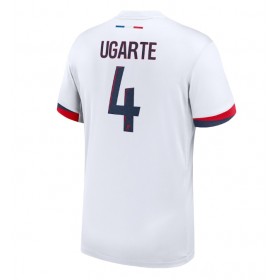 Paris Saint-Germain Manuel Ugarte #4 Borta Kläder 2024-25 Kortärmad